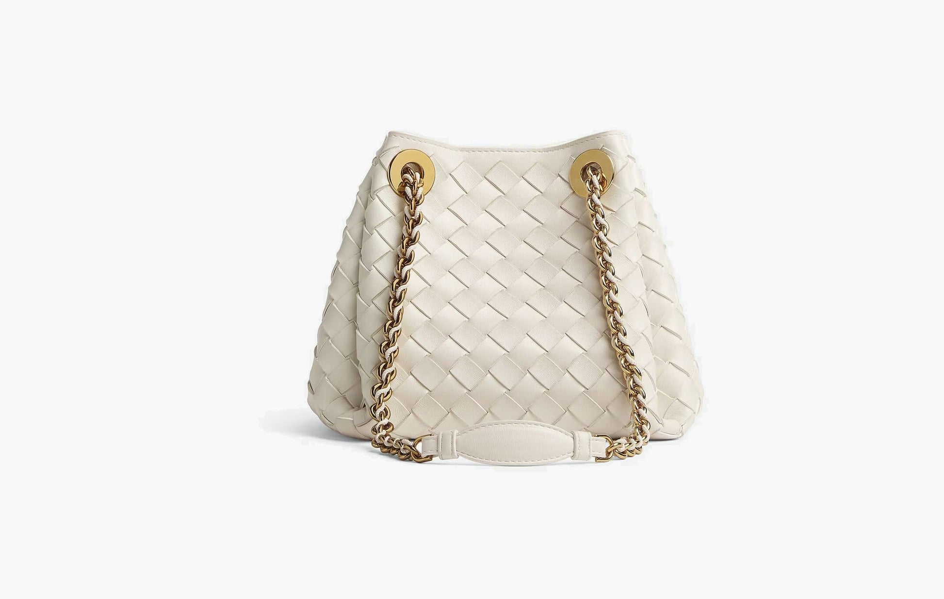 Bottega Veneta Small Parachute Chain Chalk | Sortage.