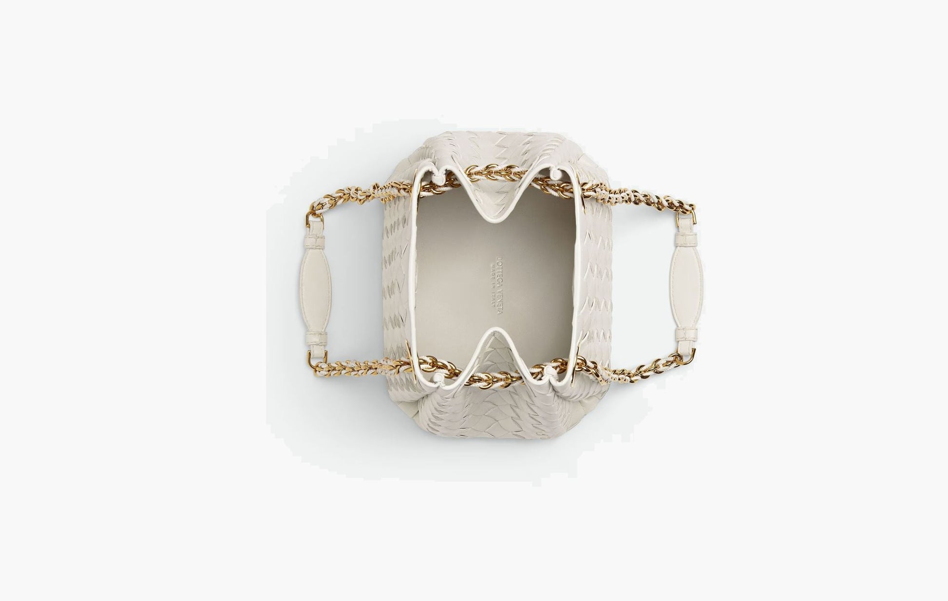 Bottega Veneta Small Parachute Chain Chalk | Sortage.