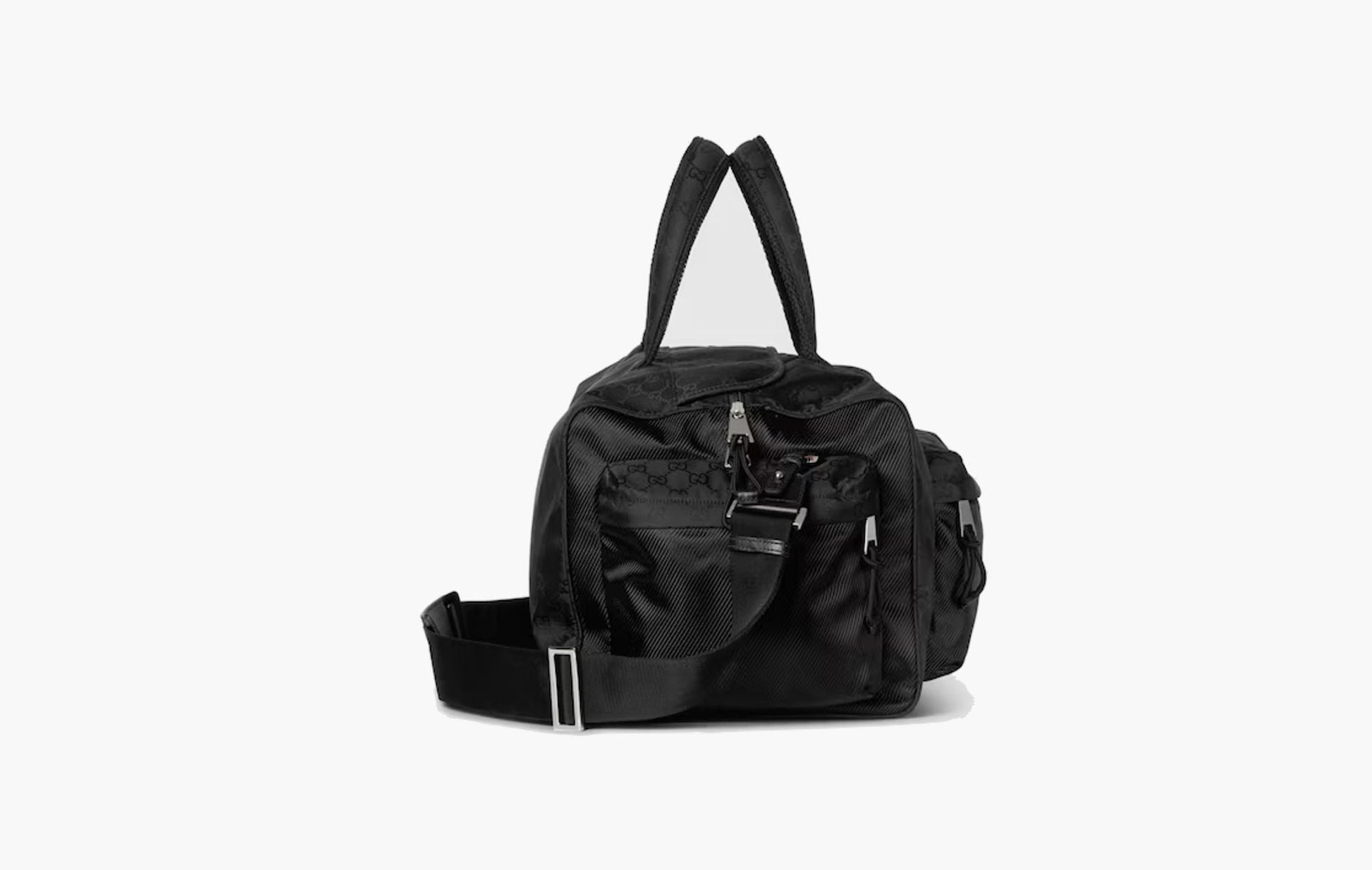 Gucci Large GG Duffle Bag Black | The Sortage