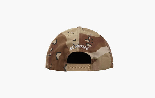 Supreme Futura Logo 5-Panel Chocolate Chip Camo | The Sortage