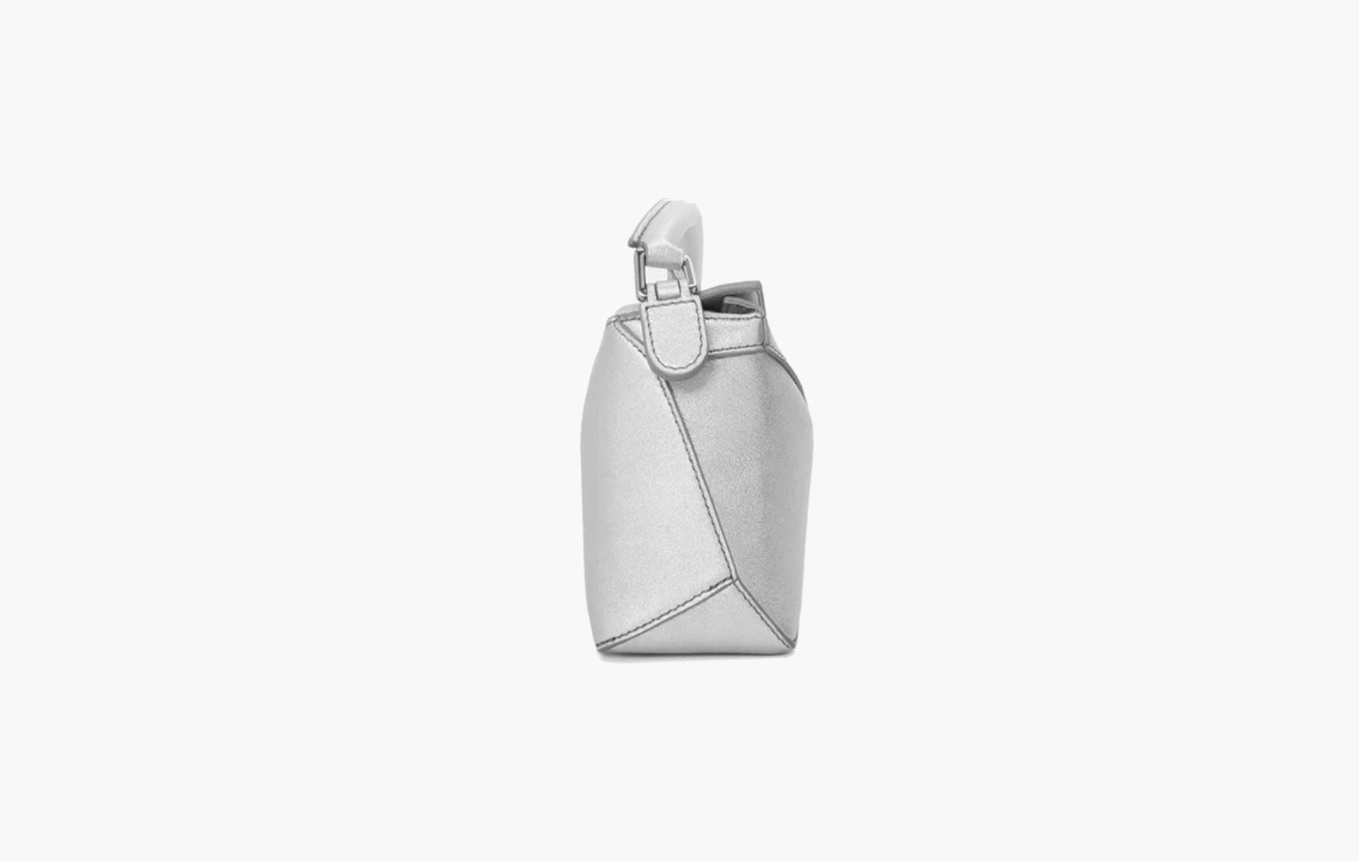 Loewe Mini Puzzle Bag Silver | The Sortage