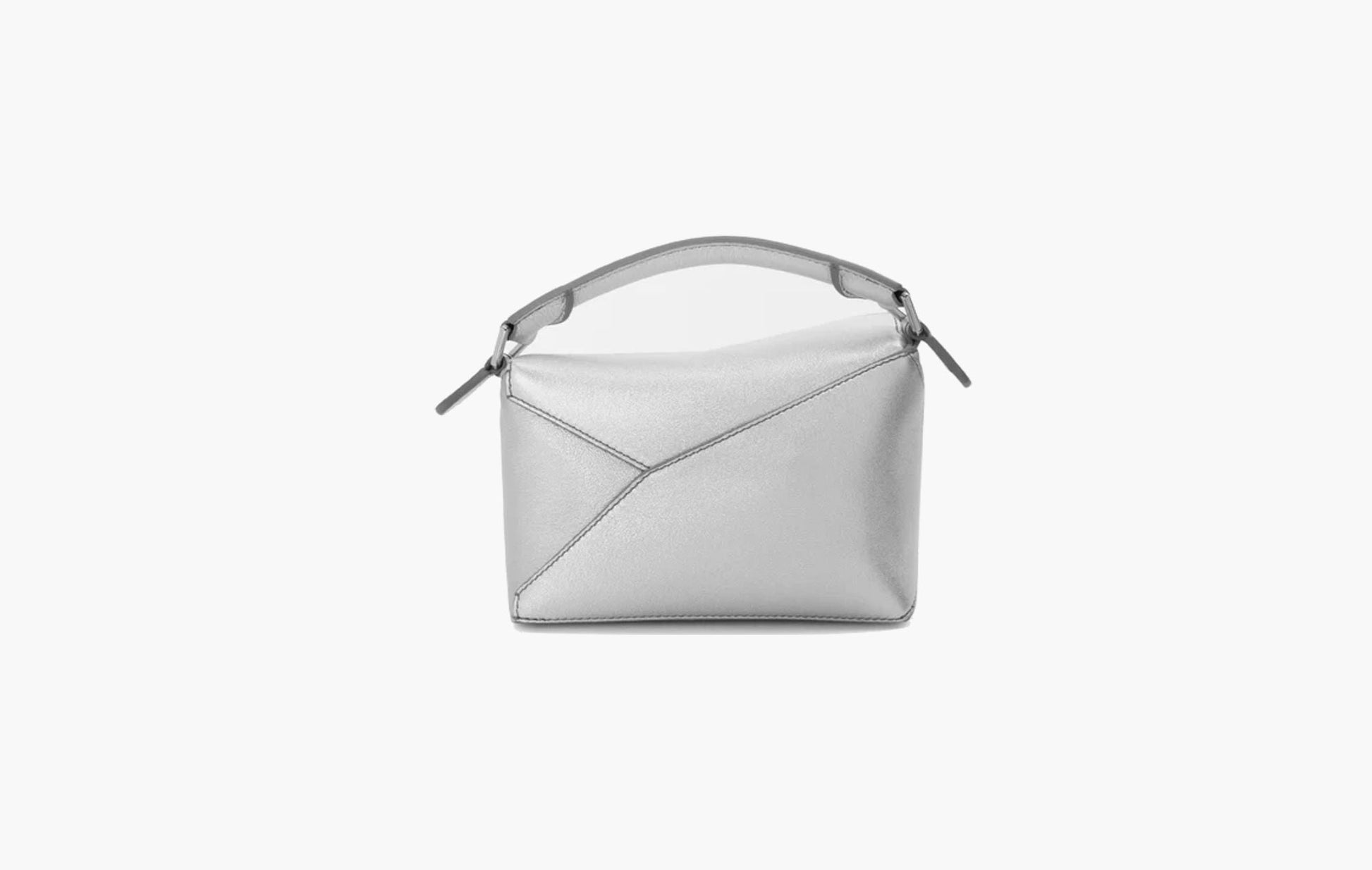 Loewe Mini Puzzle Bag Silver | The Sortage