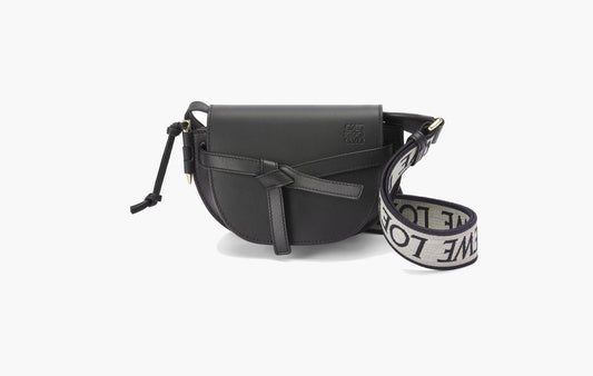 Loewe Mini Gate Dual Bag Black | The Sortage