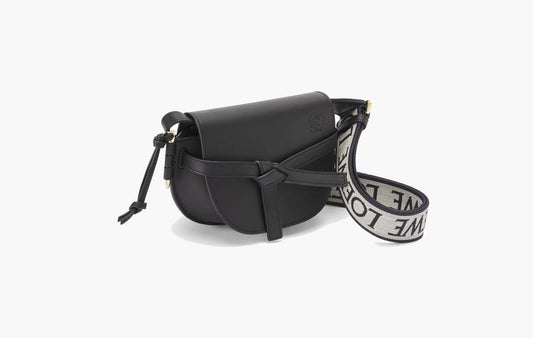 Loewe Mini Gate Dual Bag Black | The Sortage