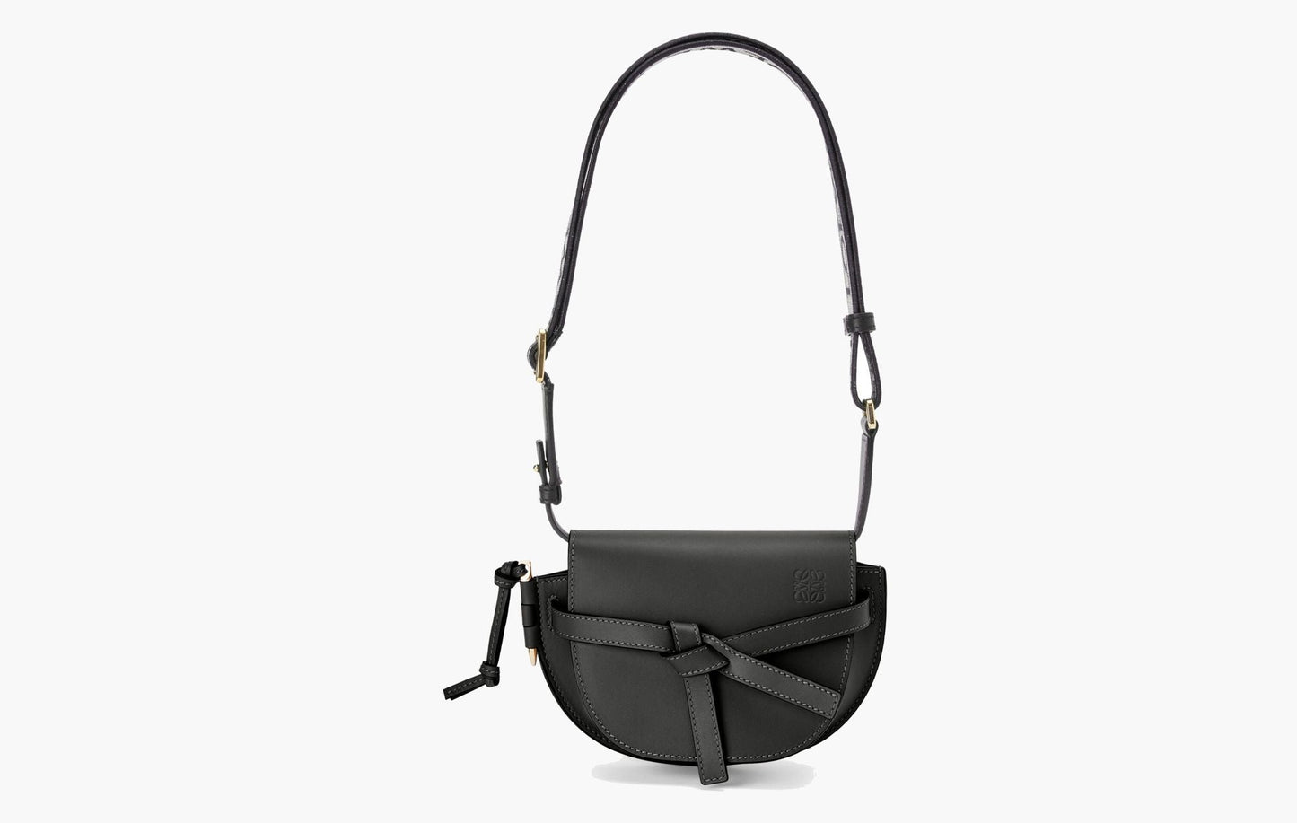Loewe Mini Gate Dual Bag Black | The Sortage