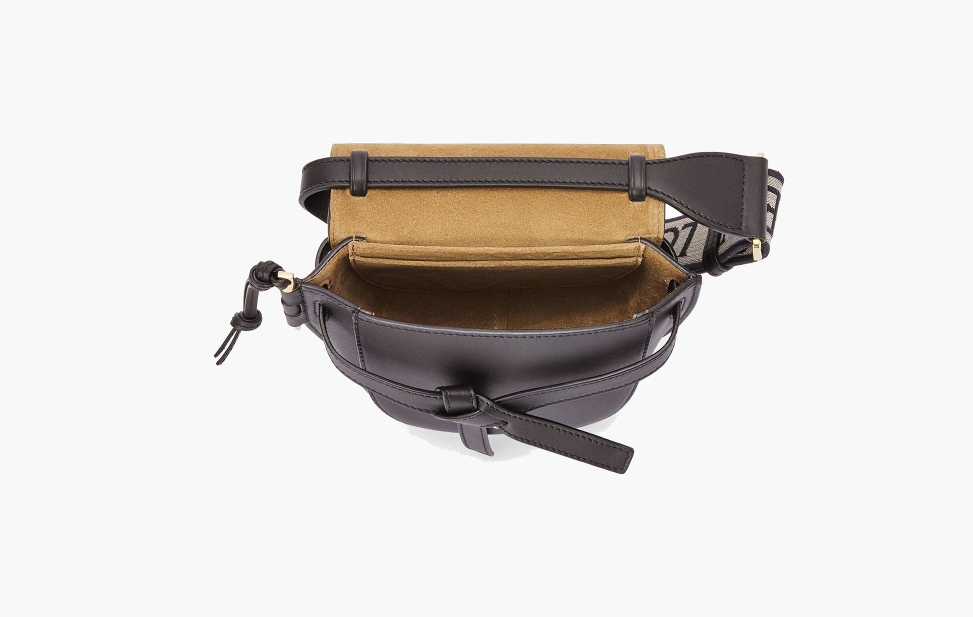 Loewe Mini Gate Dual Bag Black | The Sortage