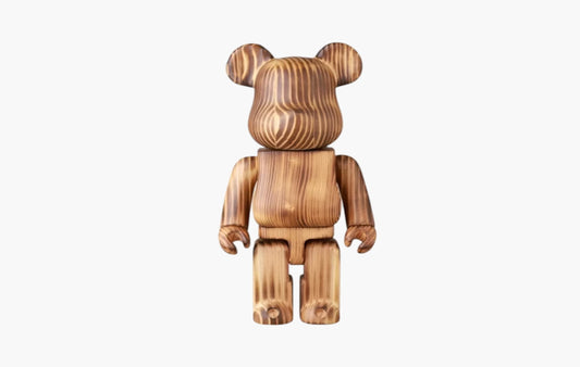 Bearbrick Karimoku Burn Wood 400%