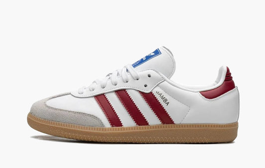 Adidas Samba OG White Burgundy Gum - IF3813 | The Sortage