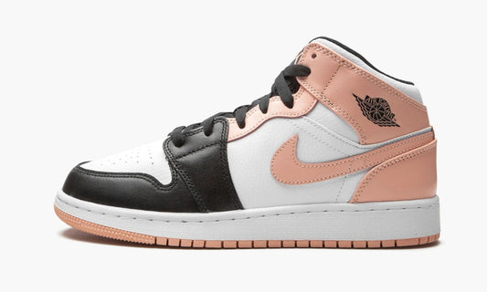 Air Jordan 1 Mid GS Crimson Tint Toe - 554725 133 | The Sortage