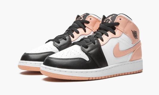 Air Jordan 1 Mid GS Crimson Tint Toe - 554725 133 | The Sortage