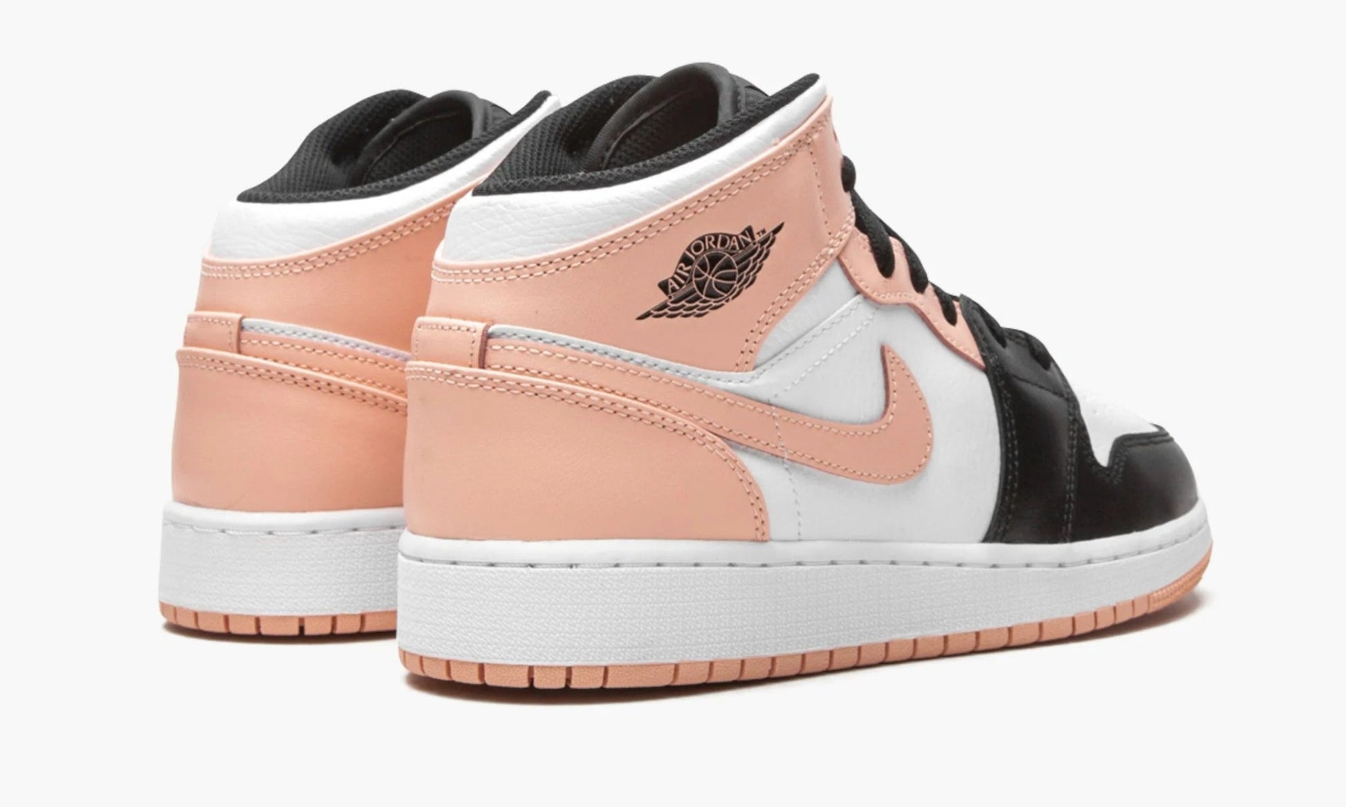 Air Jordan 1 Mid GS Crimson Tint Toe - 554725 133 | The Sortage