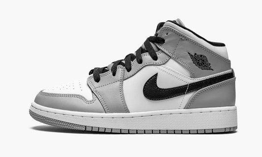 Air Jordan 1 Mid GS Light Smoke Grey - 554725 092 | The Sortage