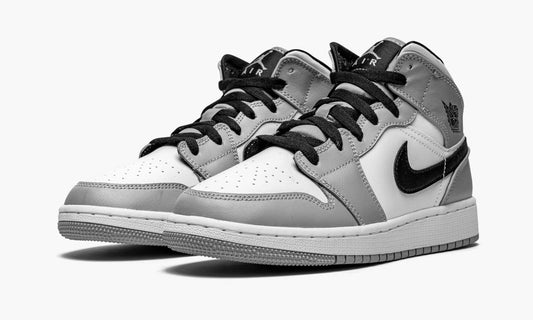 Air Jordan 1 Mid GS Light Smoke Grey - 554725 092 | The Sortage