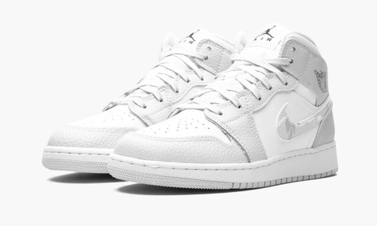 Air Jordan 1 Mid SE GS Grey Camo - DD3235 100 | The Sortage