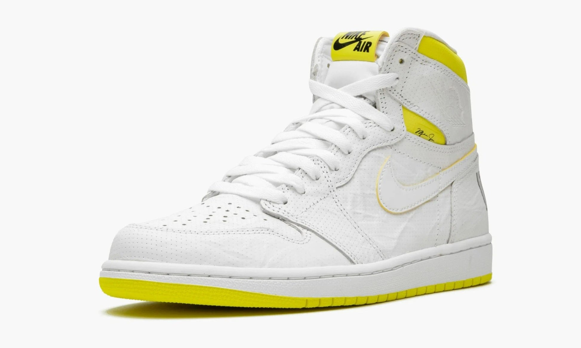Air Jordan 1 High First Class Flight White - 555088 170