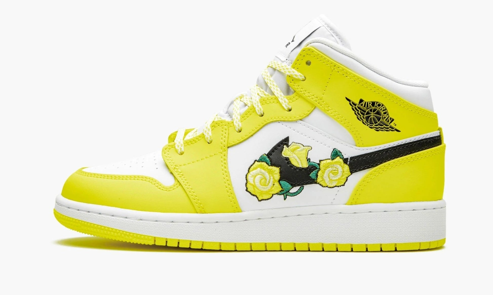 Air Jordan 1 Mid GS Dynamic Yellow - AV5174 700 | The Sortage