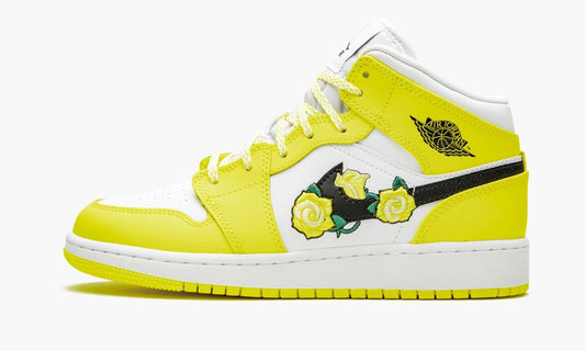 Air Jordan 1 Mid GS Dynamic Yellow - AV5174 700 | The Sortage