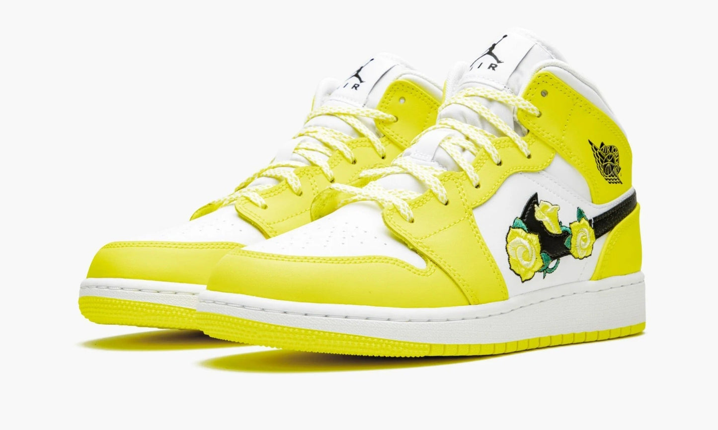 Air Jordan 1 Mid GS Dynamic Yellow - AV5174 700 | The Sortage