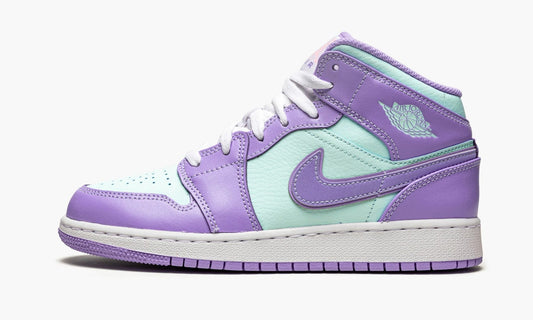 Air Jordan 1 Mid GS Aqua Blue - 554725 500 | The Sortage