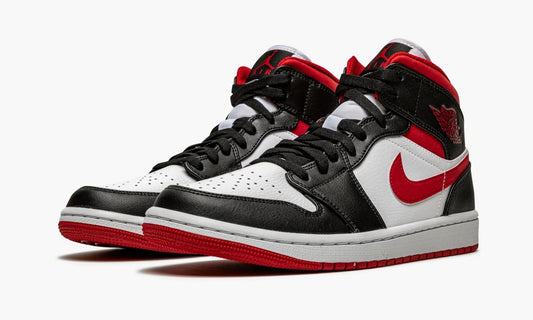 Air Jordan 1 Mid Gym Red Black White - 554724 122 | The Sortage