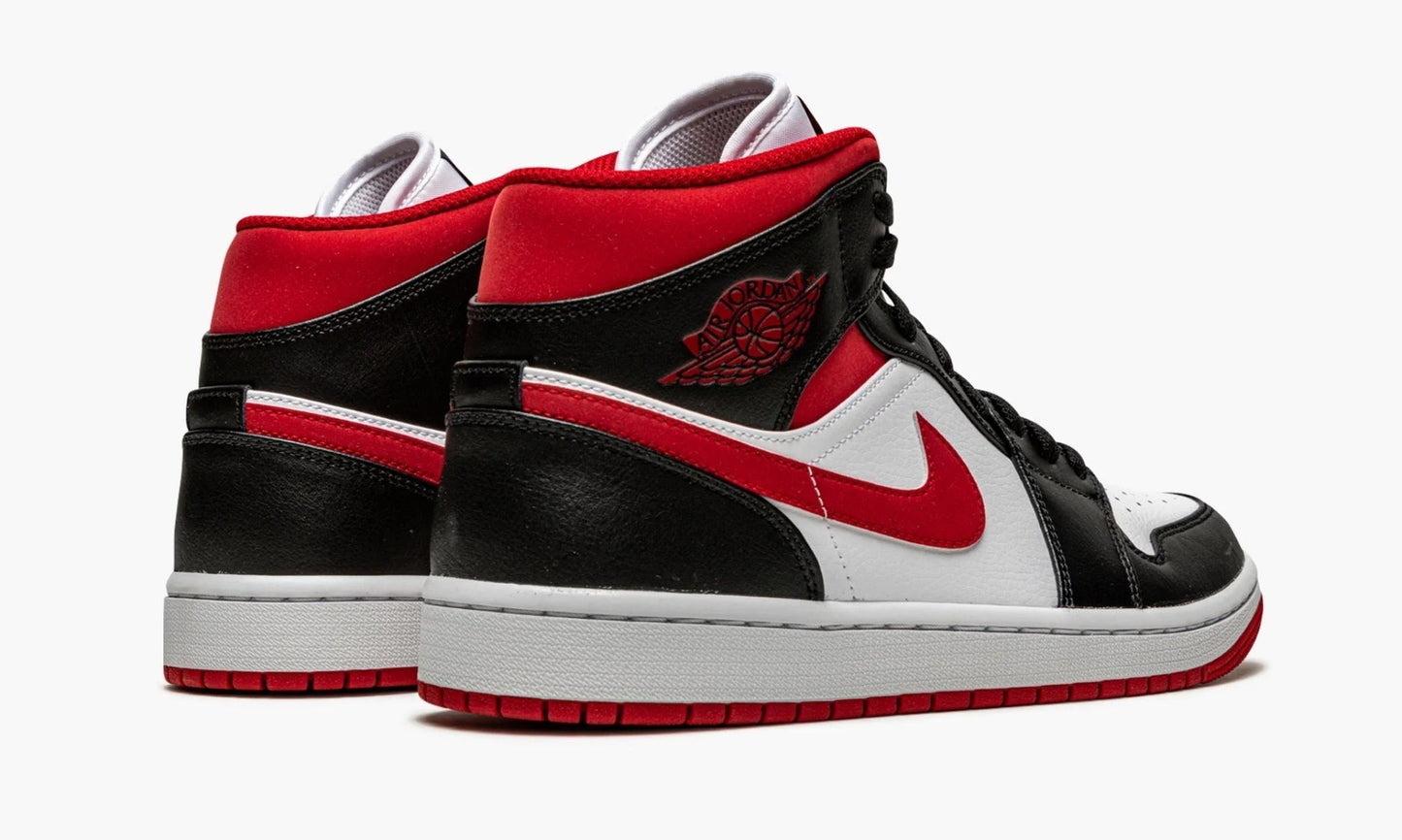 Air Jordan 1 Mid Gym Red Black White - 554724 122 | The Sortage
