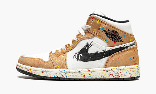 Air Jordan 1 Mid SE Brushstroke - DA8005 100 | The Sortage