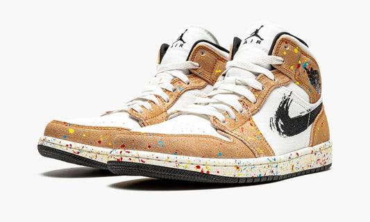 Air Jordan 1 Mid SE Brushstroke - DA8005 100 | The Sortage