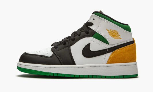 Air Jordan 1 Mid GS Laser Orange Lucky Green - BQ6931 101 | The Sortage