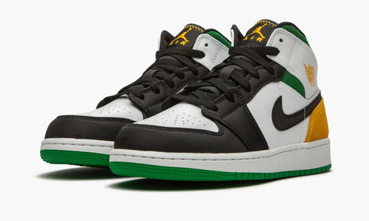 Air Jordan 1 Mid GS Laser Orange Lucky Green - BQ6931 101 | The Sortage