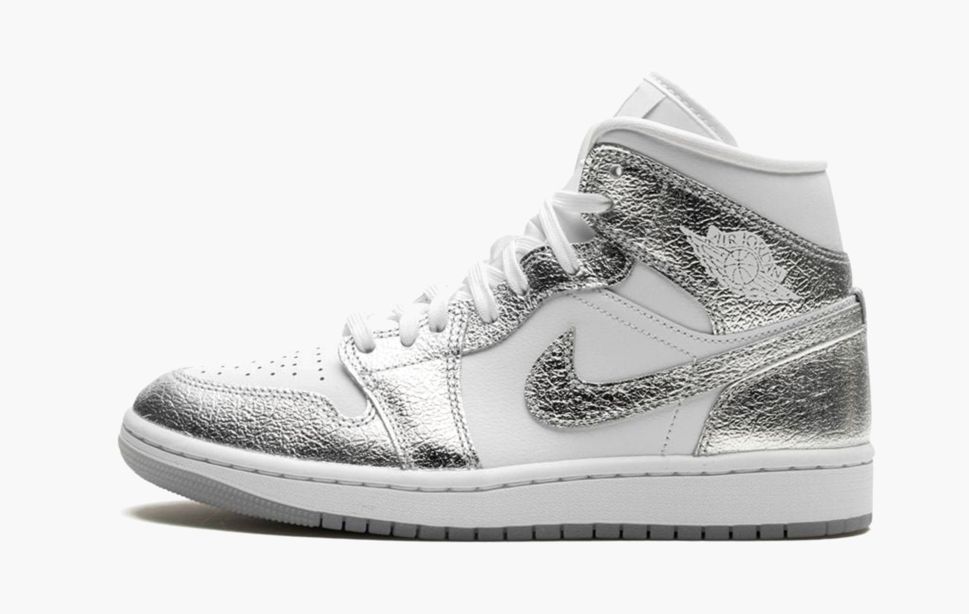 Air Jordan 1 Mid SE WMNS Metallic Silver - FN5031 100 | Sortage