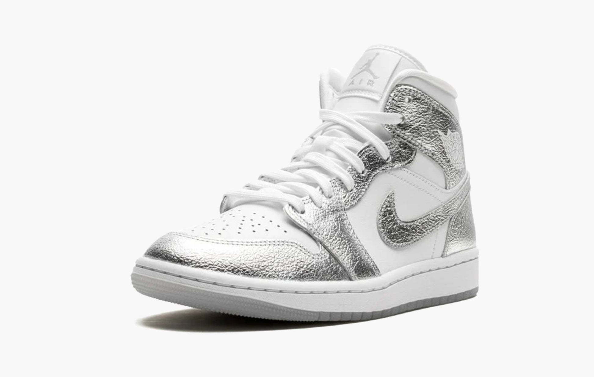 Air Jordan 1 Mid SE WMNS Metallic Silver - FN5031 100 | Sortage