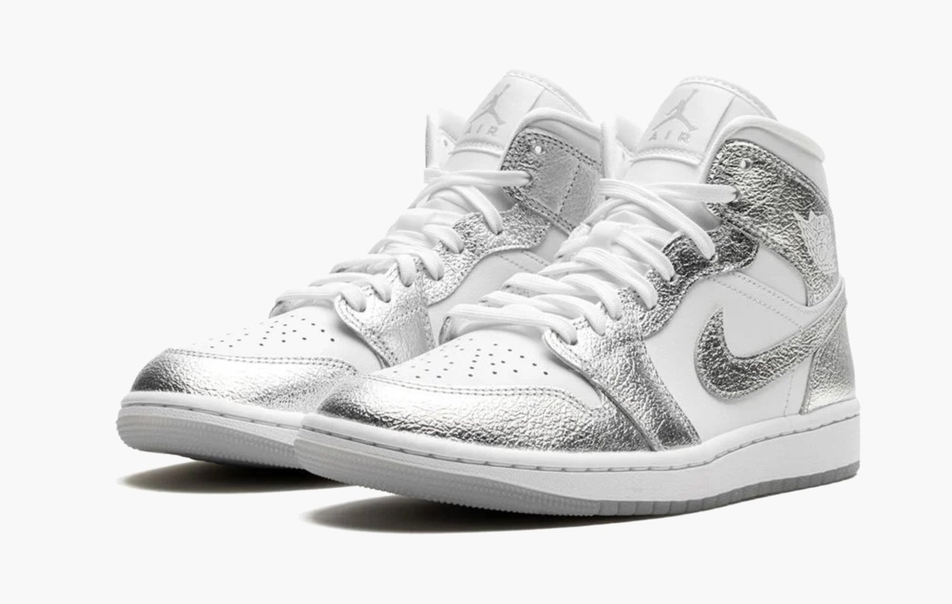 Air Jordan 1 Mid SE WMNS Metallic Silver - FN5031 100 | Sortage