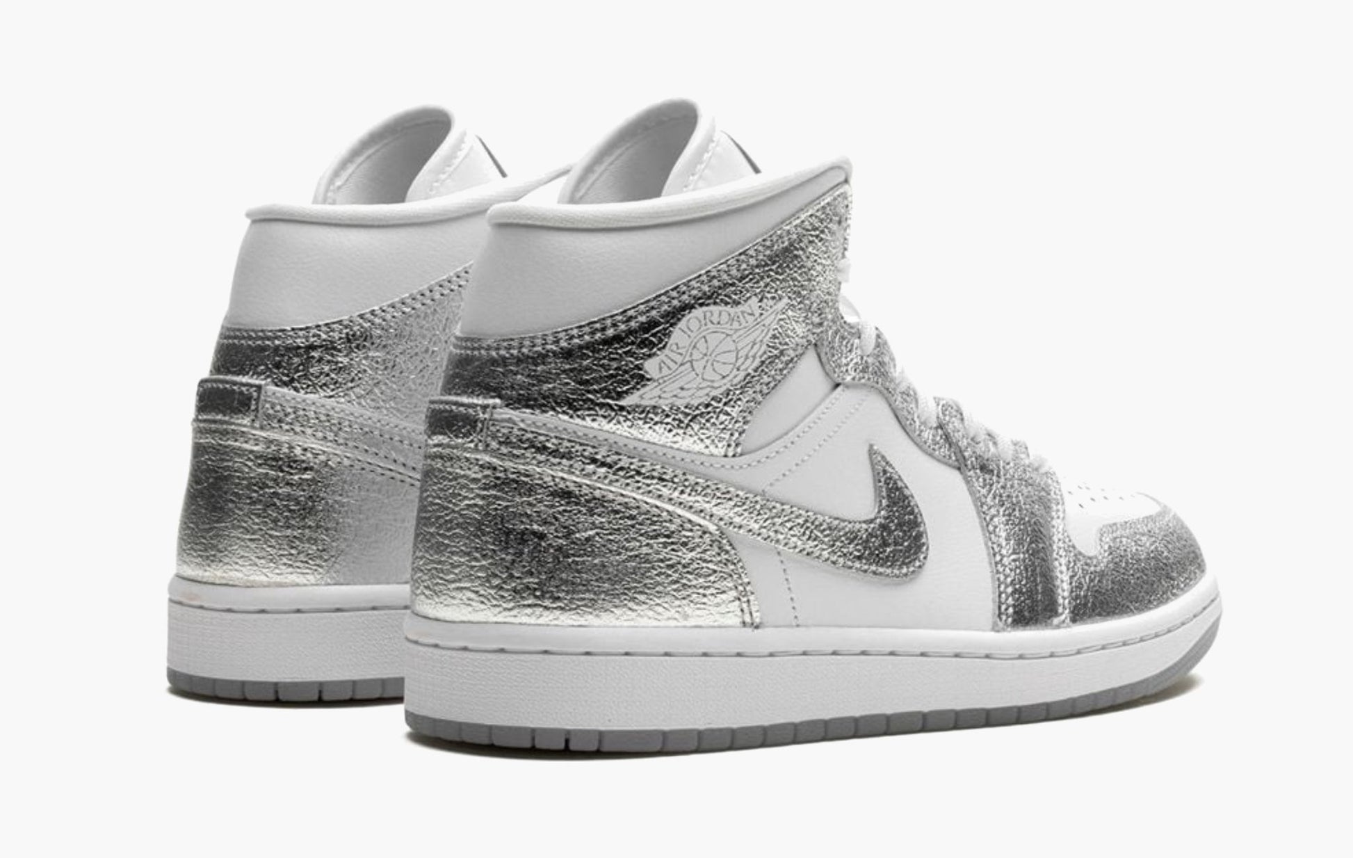 Air Jordan 1 Mid SE WMNS Metallic Silver - FN5031 100 | Sortage