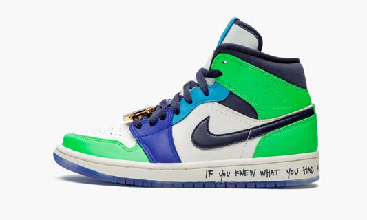 Air Jordan 1 Mid WMNS Melody Ehsani Fearless - CQ7629 100 | The Sortage