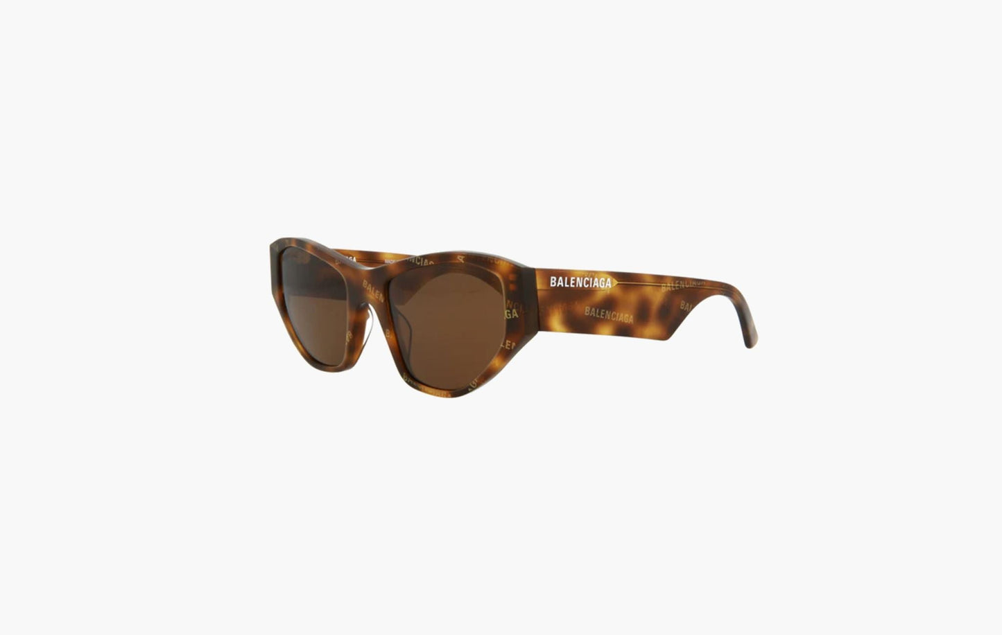 Balenciaga Cat Eye Sunglasses Havana Brown | The Sortage