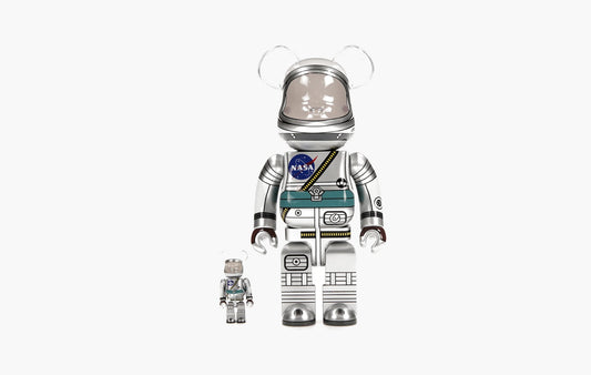 Bearbrick Project Mercury Astronaut 100% & 400% Set | The Sortage