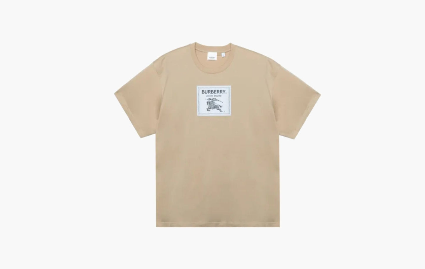 Burberry Prorsum Label Cotton T-shirt Khaki | Sortage.
