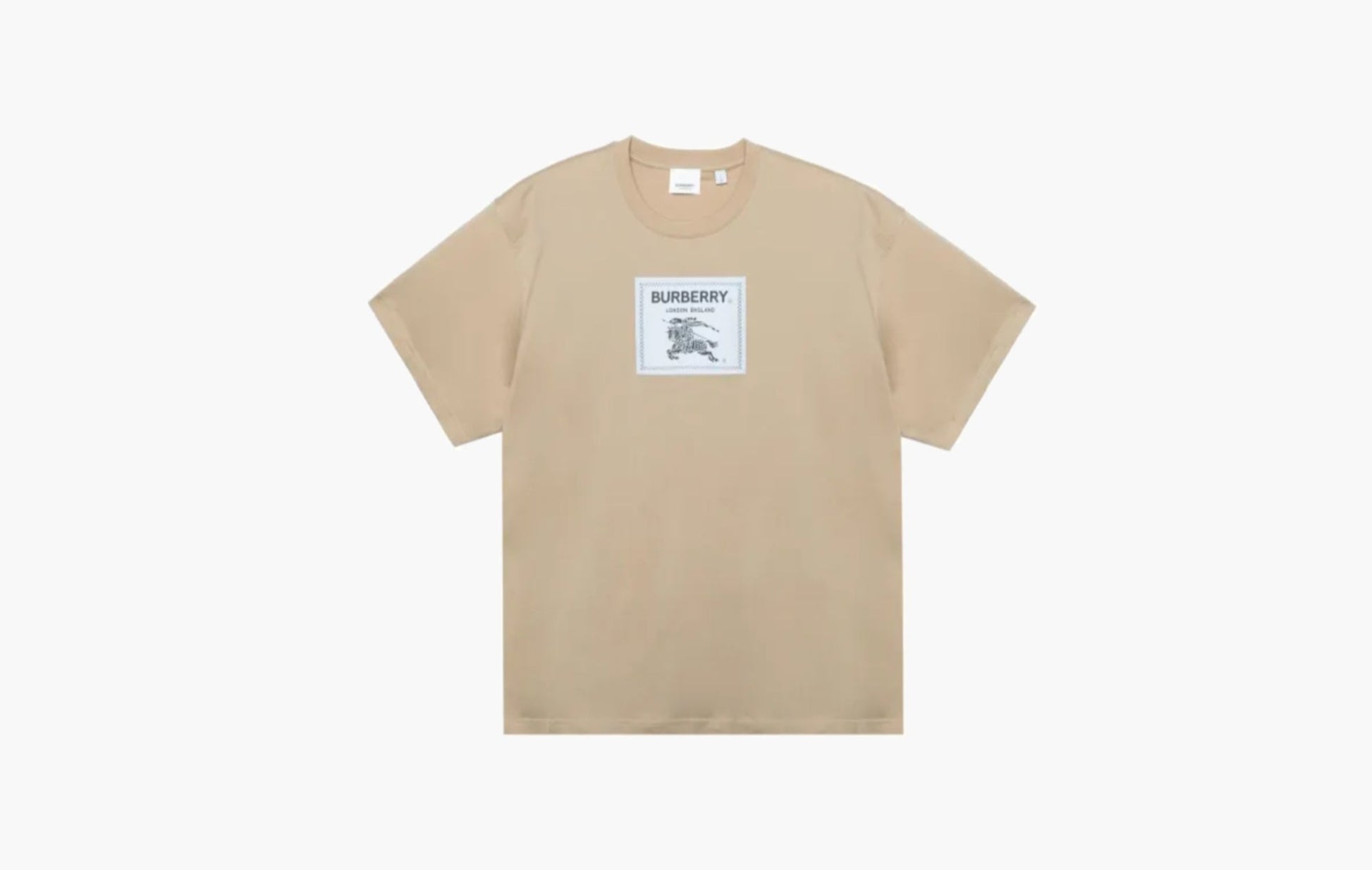 Burberry Prorsum Label Cotton T-shirt Khaki | Sortage.