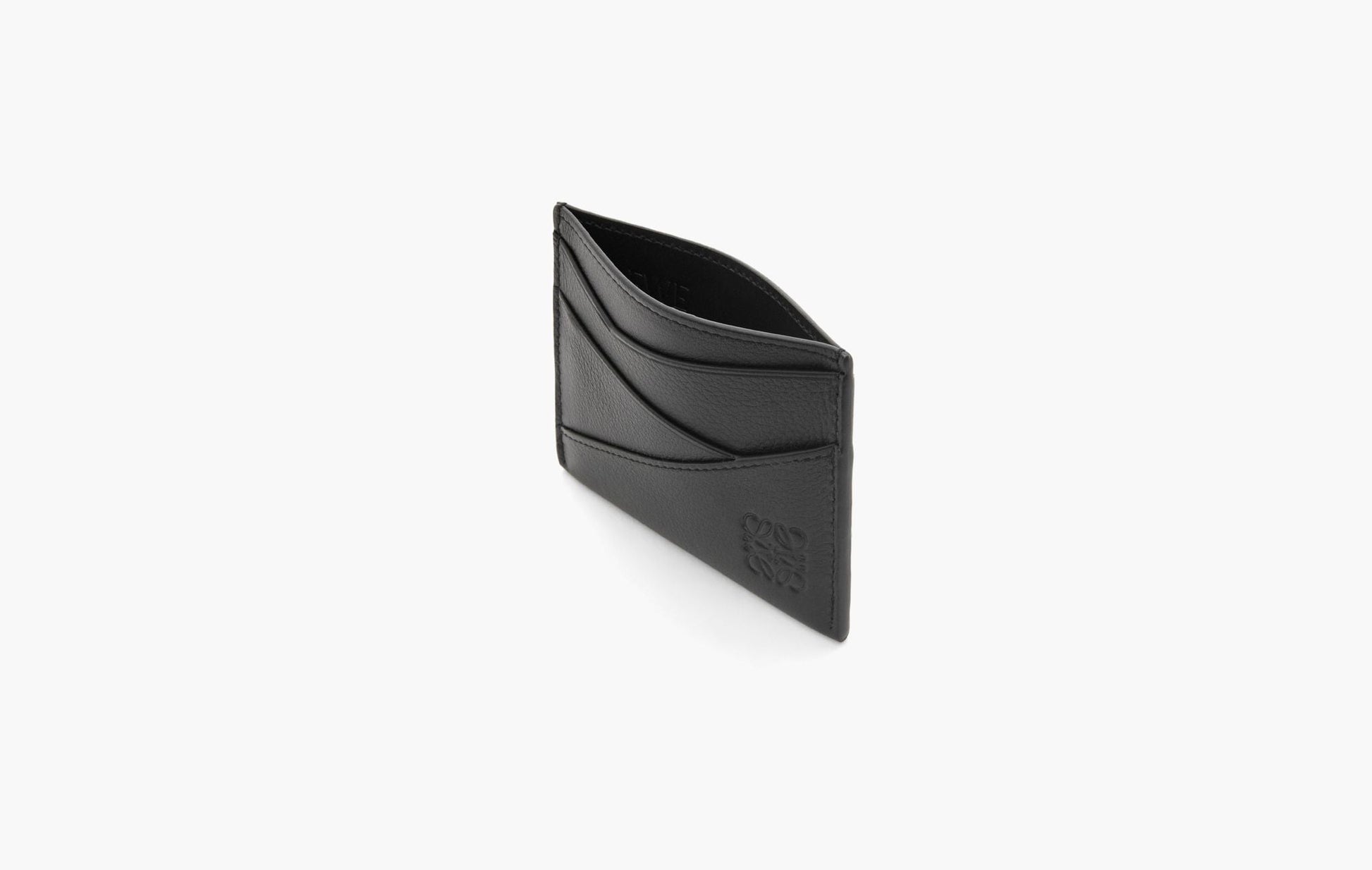 Loewe Puzzle Plain Cardholder Black | The Sortage