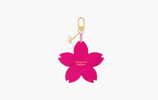 LV x Takashi Murakami Cherry Blossom Bag Charm SS25 "Pink"
