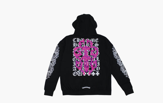 Chrome Hearts Eye Chart Dagger Hoodie Black | The Sortage