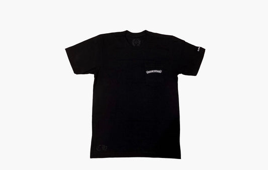 Chrome Hearts Scroll Logo T-Shirt Black | The Sortage