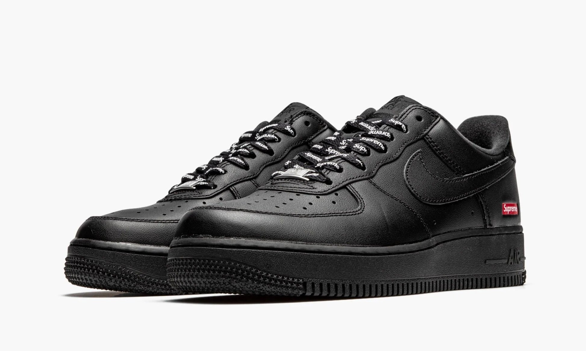 Air Force 1 Low Supreme Mini Box Logo Black - CU9225 001