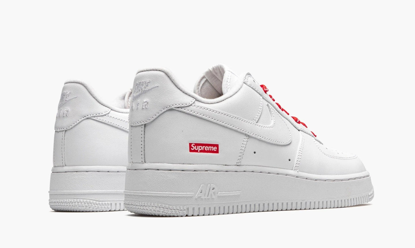 Air Force 1 Low Supreme Mini Box Logo White - CU9225 100