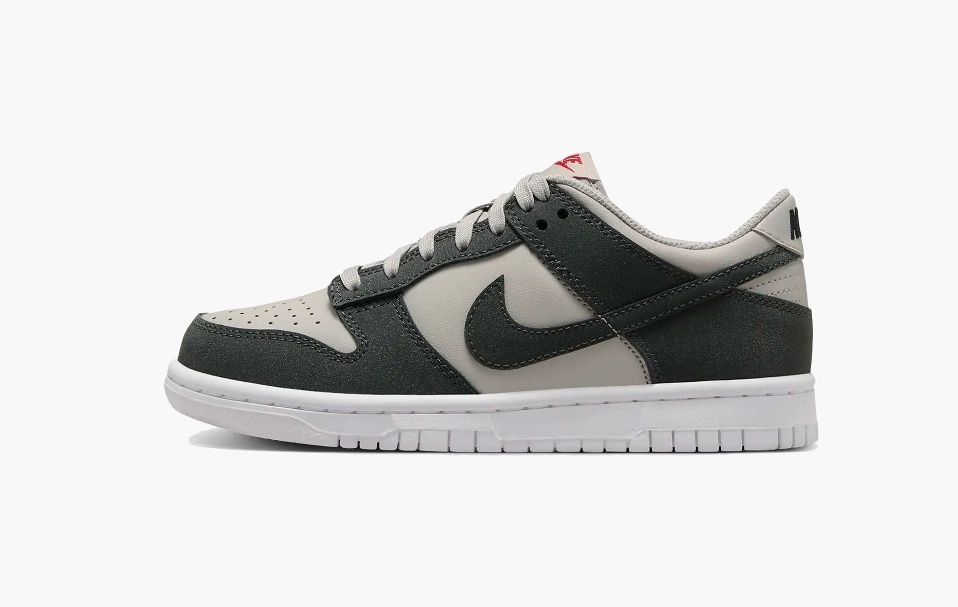 Nike Dunk Low GS Light Iron Ore White Gym Red Anthracite - FZ1000 001 | The Sortage