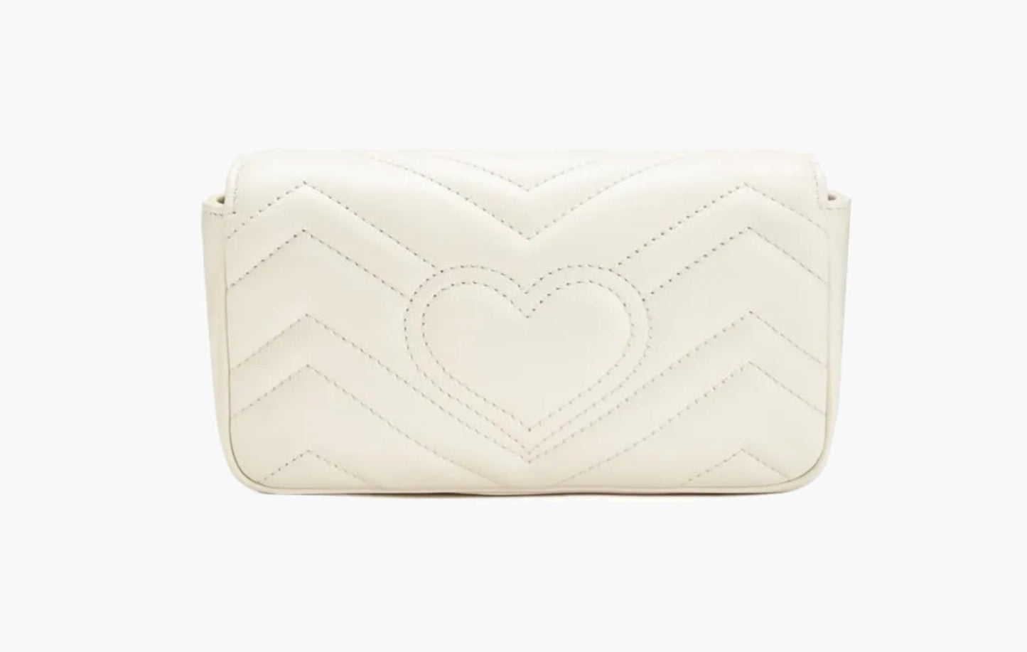 Gucci GG Marmont Matelasse Super Mini Bag White | Sortage.