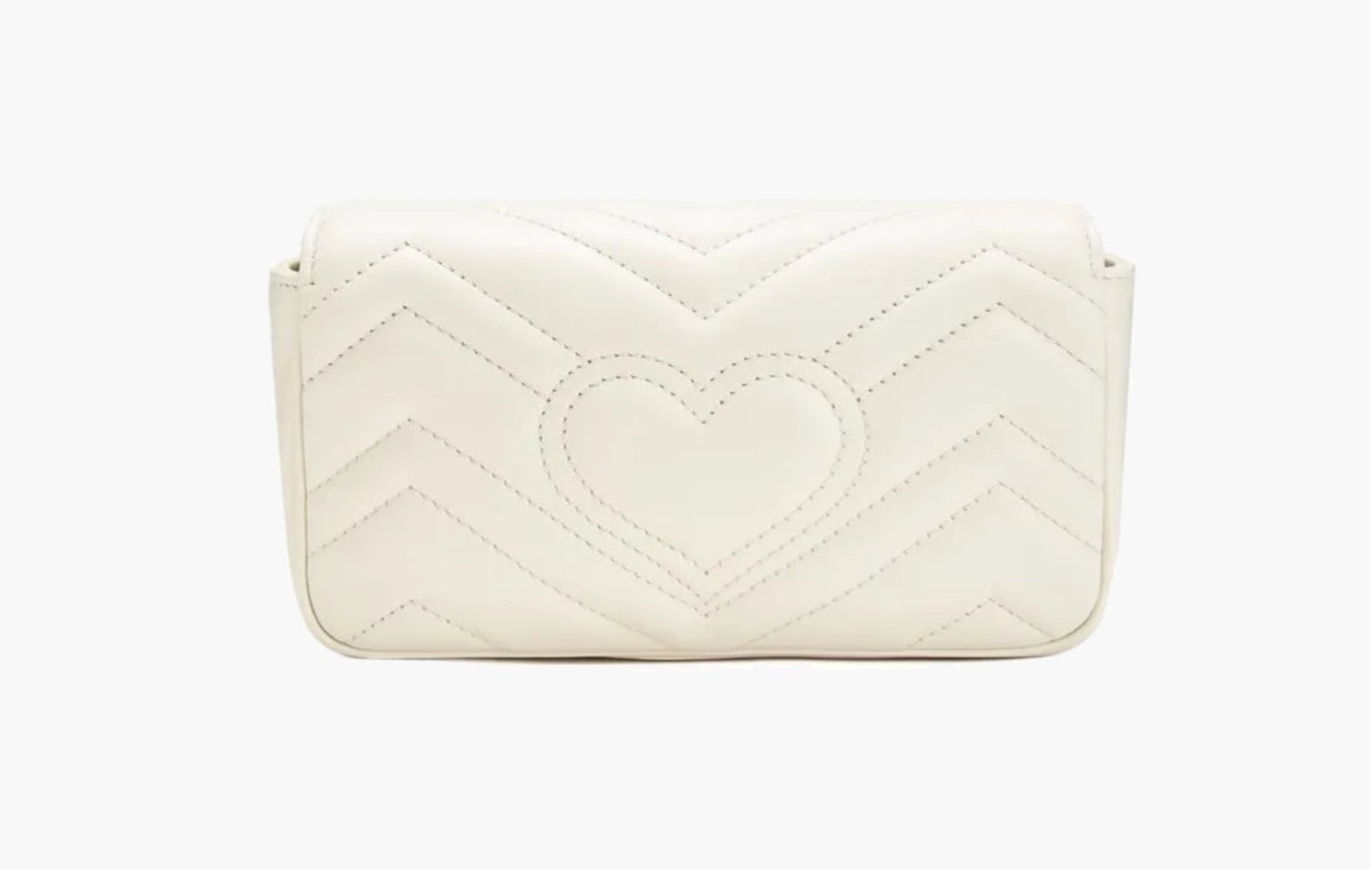 Gucci GG Marmont Matelasse Super Mini Bag White | Sortage.