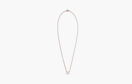 Hermes Mini Pop H Pendant Rose Dragée | The Sortage
