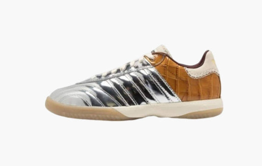 Adidas Samba Millennium Wales Bonner Silver Metallic Yellow Croc - IH5777 | The Sortage