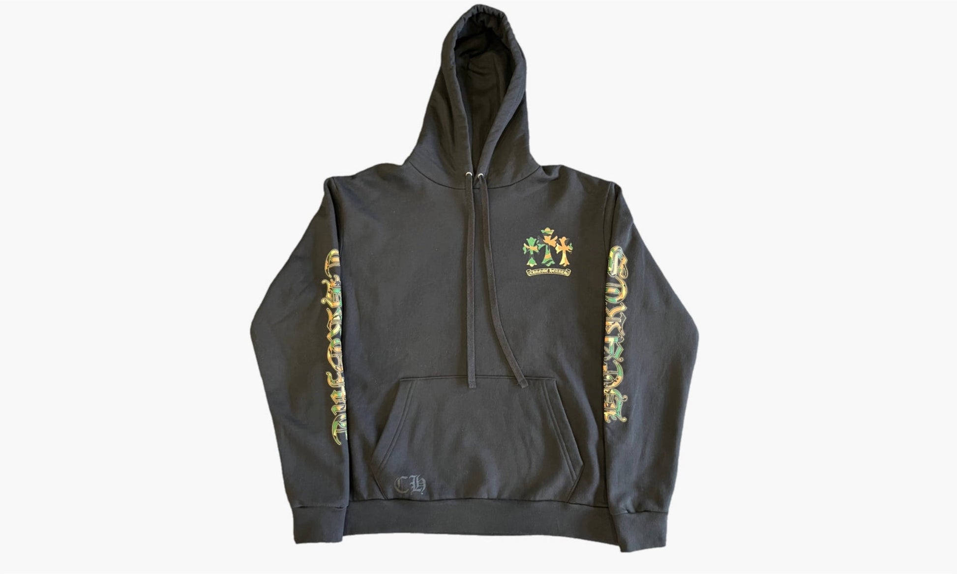 Chrome Hearts Horse Shoe Hoodie Camo | The Sortage